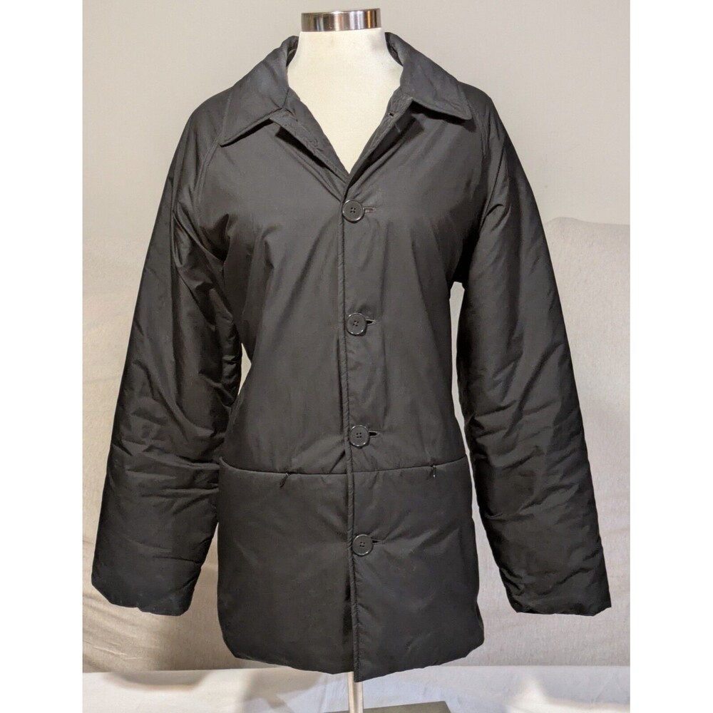 Vintage Ralph Lauren Sport Black LG Packable Puffer Coat
